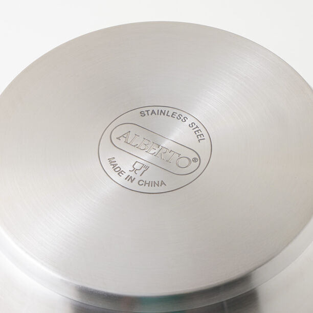 Alberto stainless steel pot with lid, silver 8.2L image number 6