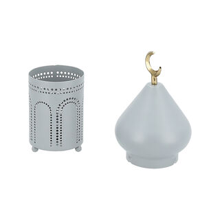 Metal Candle Holder 11*11*25 Cm