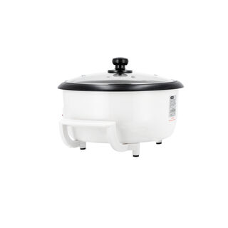 ألبرتو محمصة قهوة كهربائية باللون الأبيض 750 جرام، مؤقت 60د، 800 واط