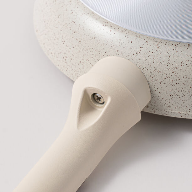 ألبرتو طقم قدور 7 قطع ألومنيوم، كريمي image number 11