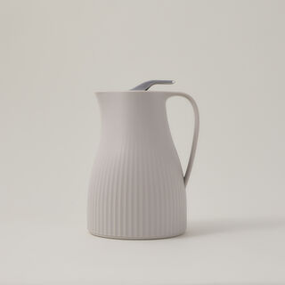 Dallety Plastic Vacuum Flask Bear Grey 1L