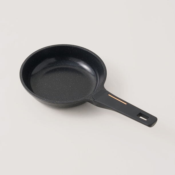 Alberto aluminum frying pan with lid 1.5l, black image number 2
