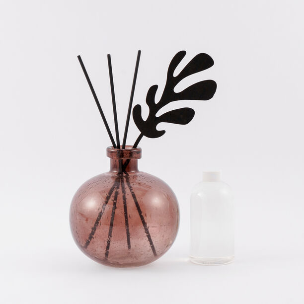 معطر جو زجاج بأعواد عطرية برائحة رمال العنبر 500 مل image number 1