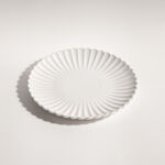 la mesa glaze cream white porcelain 16 Pcs dinner set image number 2