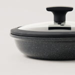 Alberto aluminum frying pan with lid 1.5l, black image number 5