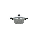 Alberto 9 piece grey granite cookware set image number 5