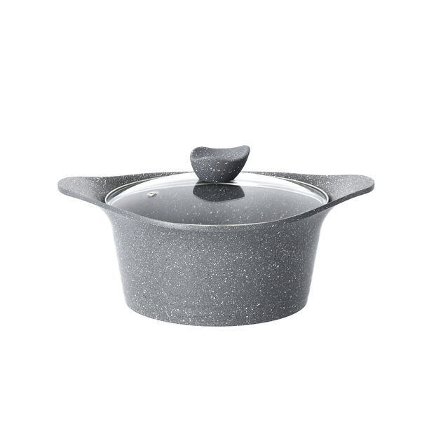 Alberto 10 piece grey granite cookware set image number 2