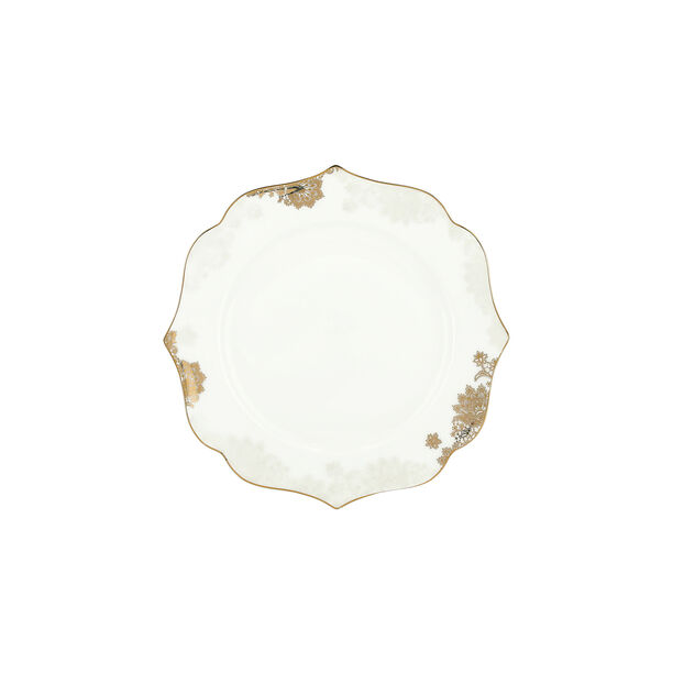 La Mesa gold /grey bone porcelain dinner set 47 pcs image number 6