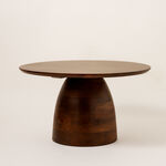 طاولة قهوة خشب 43*76*76 سم image number 1