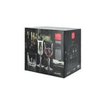 RCR transparent italian crystal glasses set of 18 pc image number 0