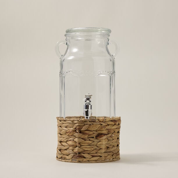 Alberto glass beverage dispenser with basket 3100ml image number 1