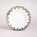 La Mesa multicolor porcelain 18 pc dinner set image number 3