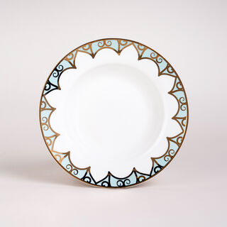 La Mesa multicolor porcelain 18 pc dinner set