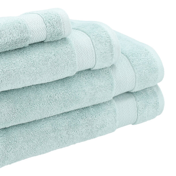 Boutique Blanche 100% egyptian cotton face towel, light green, 30*30 cm image number 3