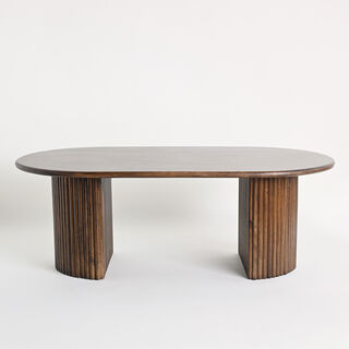 طاولة قهوة خشبية من هومز، 45*130*75سم