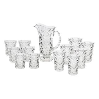 La Mesa Sofiero Glass Drink Set 13 Pieces