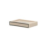 Homez beige and black cermic 3 pcs bath set image number 4