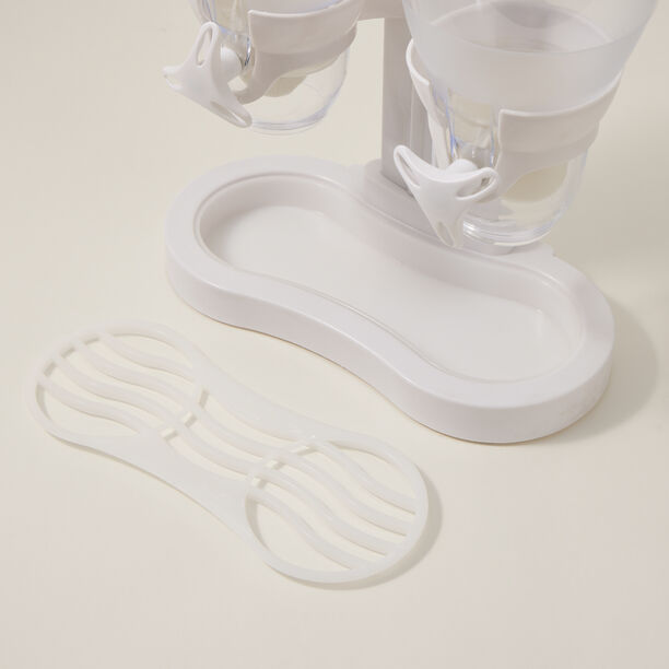 Alberto Double Cereal Dispenser White Color image number 5