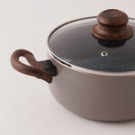 Alberto Aluminum Cookware Set 12Pcs, Brown image number 4