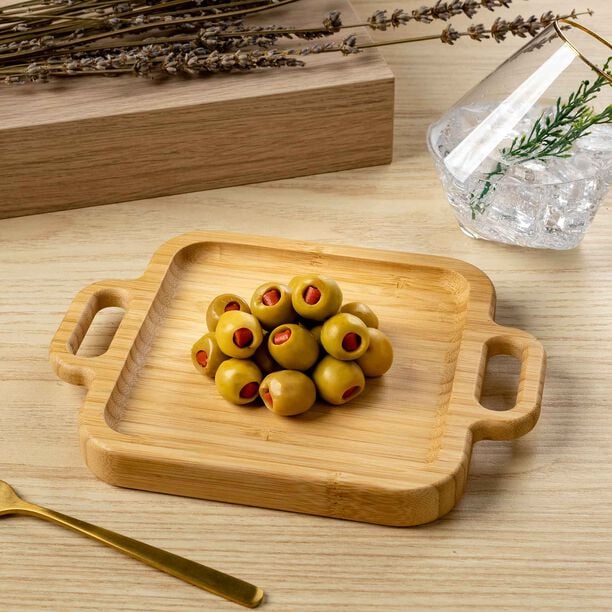 Alberto Bamboo Square Serving Dish  image number 0