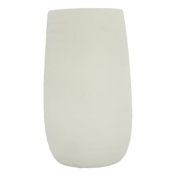 مزهرية سيراميك بيضاء 25*25*41.5 سم image number 0