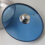 Alberto stainless steel ftypan with lid 20*5.5cm 1.7L, silver image number 5