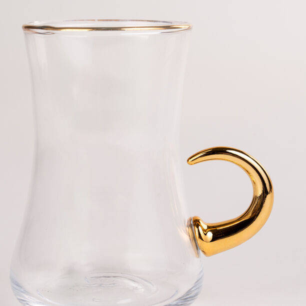 Dallaty white Tea and coffee cups set 28 pcs image number 3