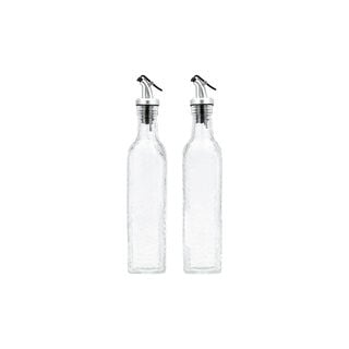 Alberto glass oil & vinegar bottle set 2pcs