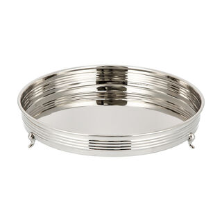 Steel Tray Round Ribbed