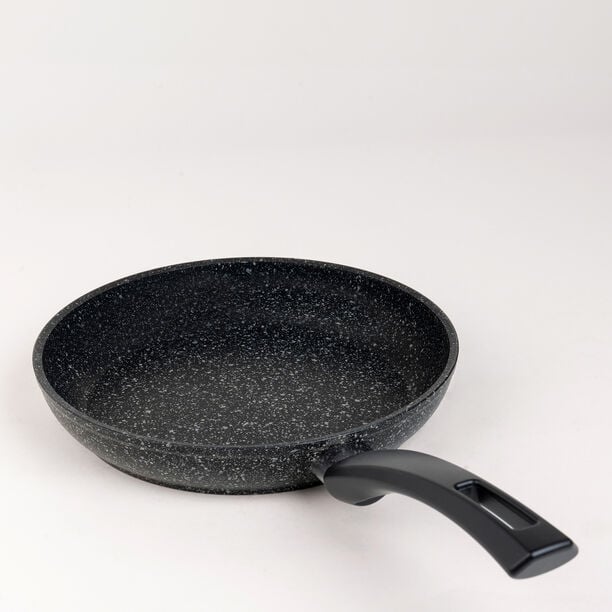 Alberto 3 piece black granite frypan set 20/24/28 cm image number 2