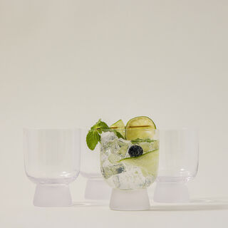 La Mesa Tumbler 4 Pieces Set Clear
