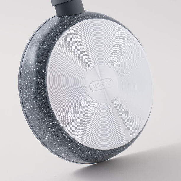 ألبرتو طقم قدور 7 قطع ألومنيوم، رمادي image number 6