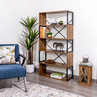 Homez Bookshelf 80*30*160 Cm