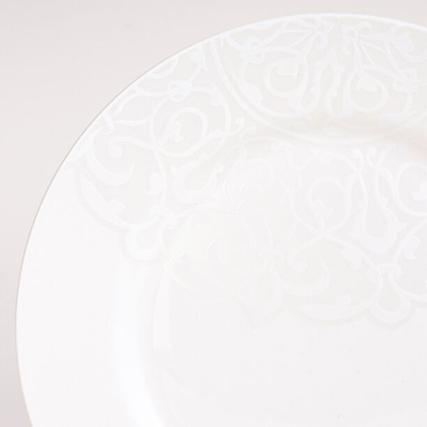 La Mesa Calligraphy Pearl Effect&nbsp; 18 Pieces Dinner&nbsp;Set image number 2