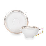 English Coffee Cups Set Gold 100 Ml image number 1