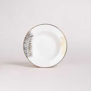 La Mesa Dinner Set 18 Pieces Gold Leaf 