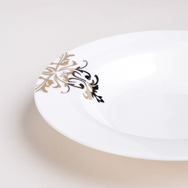 La Mesa white porcelain 18 pc dinner set image number 3