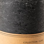 LED rustic candle in black 10*20cm image number 4