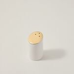 طقم ملاحات قطعتين أبيض/ذهبي من لاميسا  image number 2