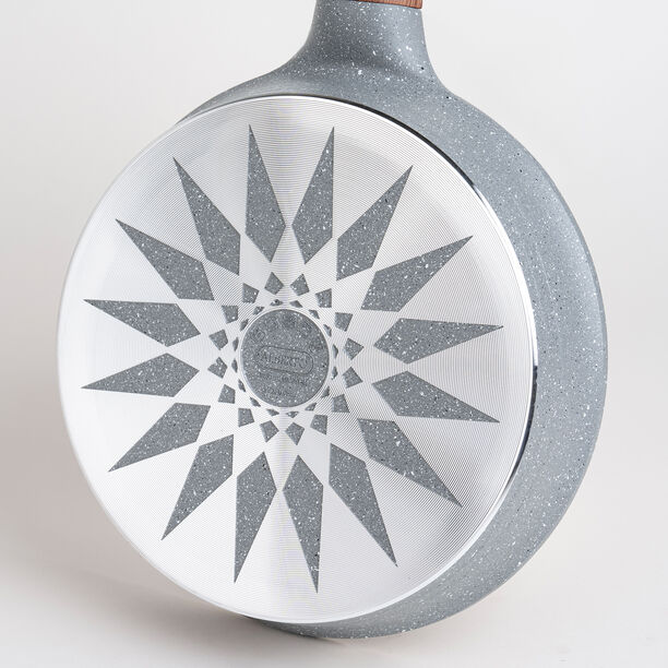 طقم أواني طهي جرانيت من البرتو 8 قطع جرانيت باللون الرمادي الفاتح image number 9