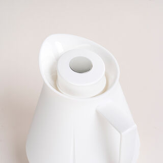 Dallaty plastic vacuum flask white 1L