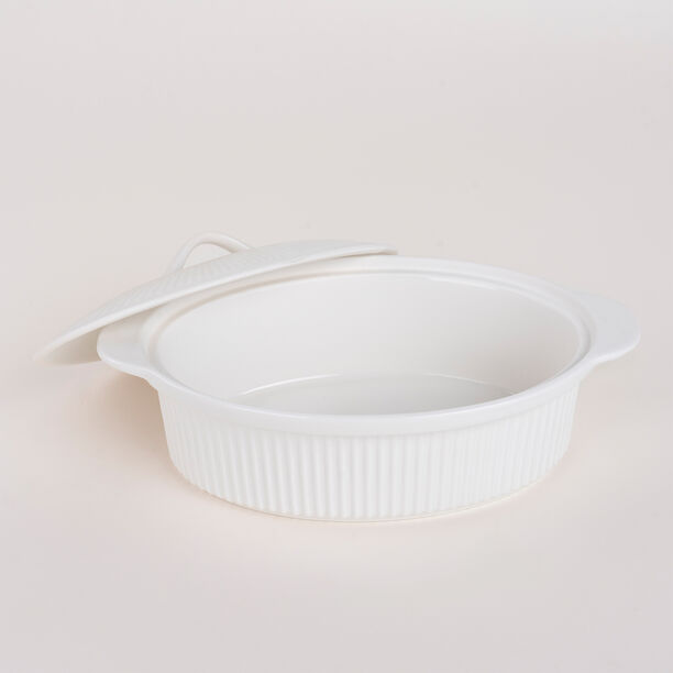 Oval Casserole With Ceramic Lid image number 1