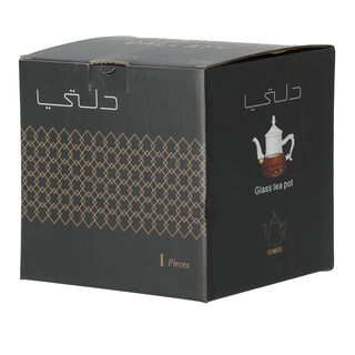 1 Pcs Borosilicate Glass Tea Pot 750Ml