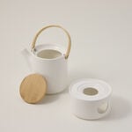 Dallaty white porcelain English tea pot image number 1