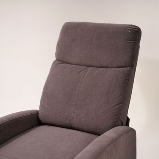 Cottage push back recliner casey dark gray 69*93*100cm