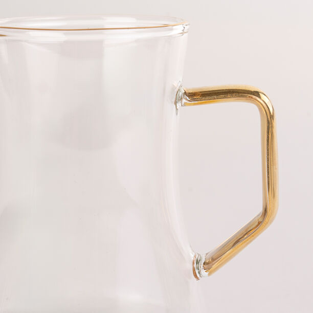 Dallaty blue porcelain tea and coffe cups set 18 pcs image number 4