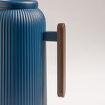 Dallaty blue plastic vacuum flask 1L image number 4