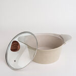 Alberto 8 piece creamy granite cookware set image number 2