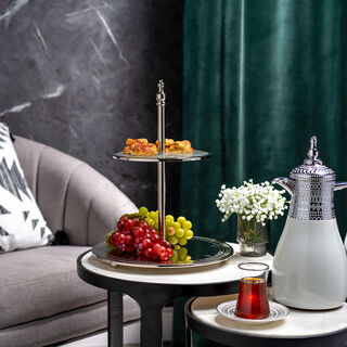 2 Tier Cake Stand \ Kerma collaction