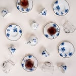 La Mesa Porcelain Tea And Coffee Set 21 Pieces Blue image number 6